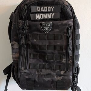 Black Tactical Backpack